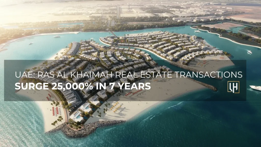 UAE: Ras Al Khaimah real estate transactions surge 25,000% in 7 years